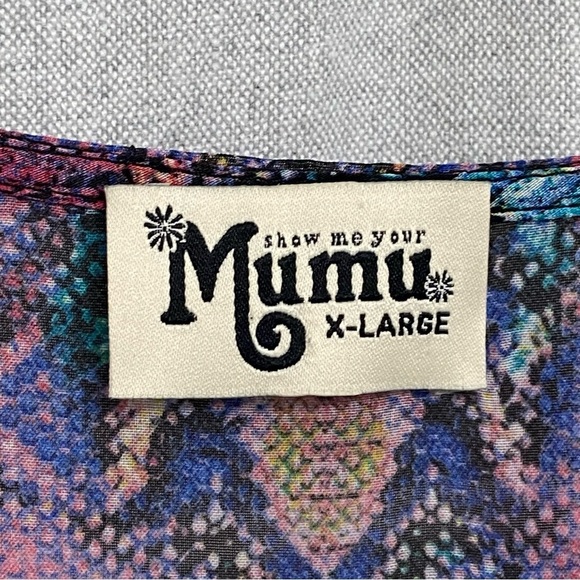 SHOW ME YOUR MUMU / Roxy Romper Oh My Boa Reptile Print Shorts Size XL - Picture 4 of 12